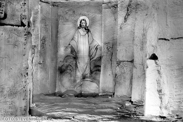 Kloostergroeve - Christus - ondergrondse mergelgroeve